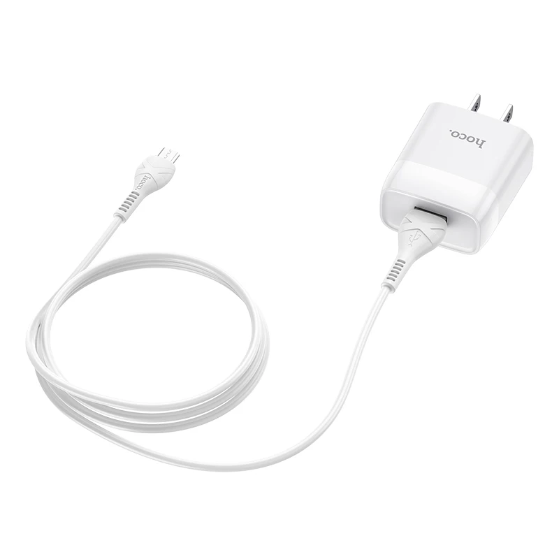 HOCO C73 20 шт./лот 5 в 2.1A USB зарядное устройство для iPhone 11 Xs Max US Plug настенное зарядное устройство адаптер для samsung Xiaomi huawei
