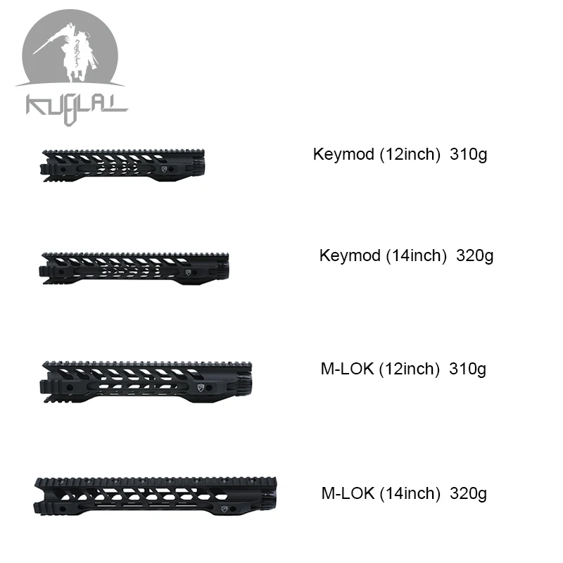 Охотничий Тактический Страйкбол Gel Blaster M4 Handguard 12 14 дюймов свободный поплавок Quad