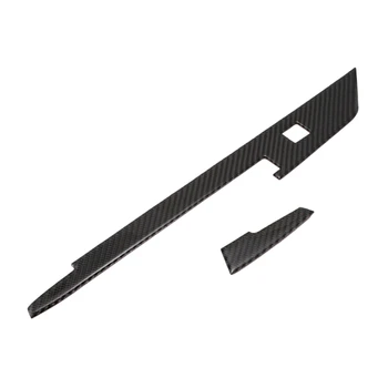 

New Carbon Fiber Car Armrest Box Panel Cover Trim for Chevrolet Camaro 2017-2019