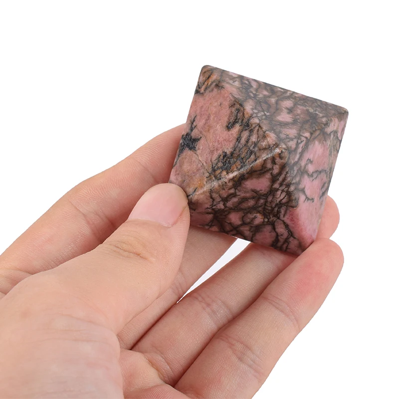 Rhodonite Пирамида статуэтки, миниатюры исцеляющая энергия египетская статуя фэн шуй натуральный камень Египетский кристалл модель домашний Декор подарок