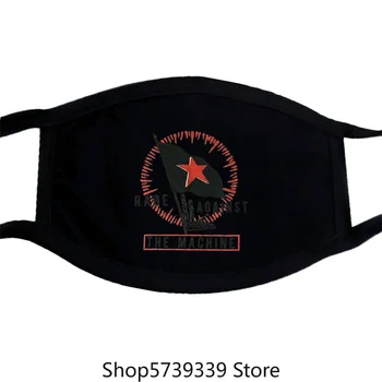 

Rage Against The Machine Star Flag Image Grey Mask New Official Ratm Soft Washable Reusable Mask with
