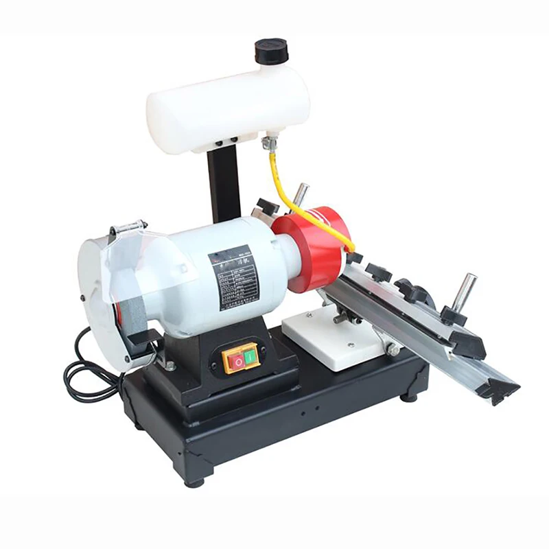

Household Electric Wheel Polishing Machine Grinder Desktop Woodworking Straight Knife Grinding Machine