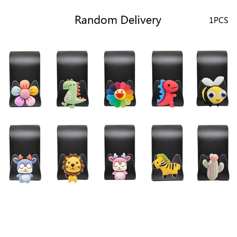 

Multifunctional Car Back Seat Headrest Cartoon Animals Hook Storage Organizer Hanger for Handbag Clothes Umbrellas Grocery Bag