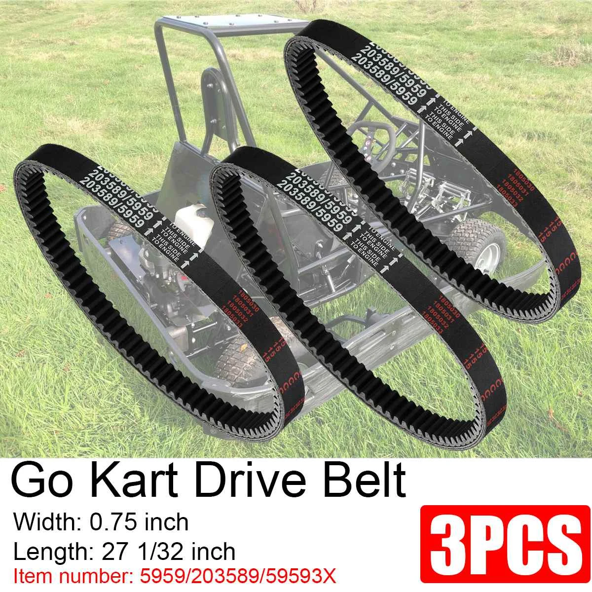 Go Kart Drive Belt 30 Series Replaces Manco 5959 Comet #203589 For Honda GC160