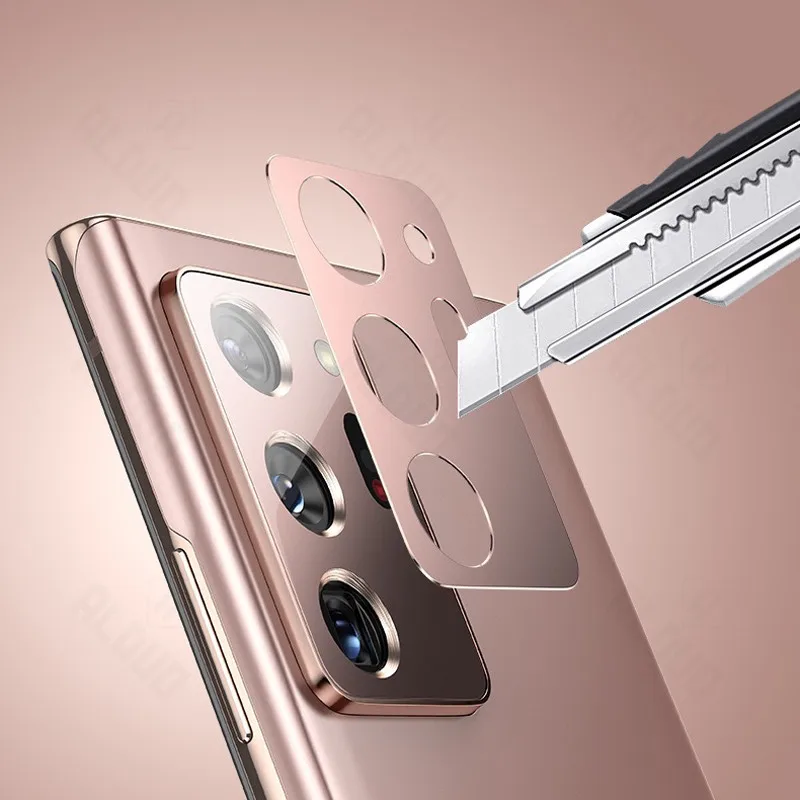 Для Samsung Galaxy Note 20 s21 Ultra S20 FE металлическая кольцевая крышка защита объектива камеры для Samsung S20 plus note 20 Ультра чехол для объектива
