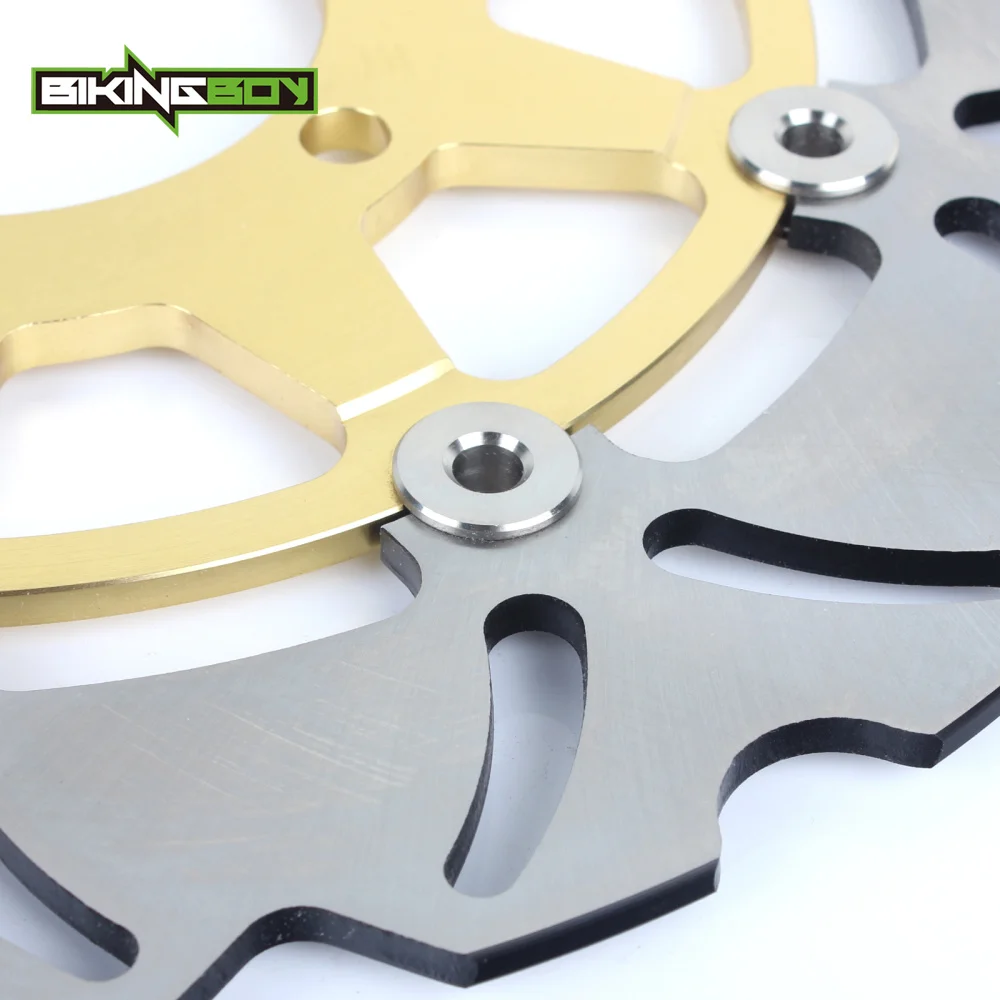 BIKINGBOY для KAWASAKI ZX14R 06 07 08 09, 10, 11, 12, 13, 14, ZX-14R ABS 2013 полные комплекты спереди и сзади тормозные диски роторы колодки