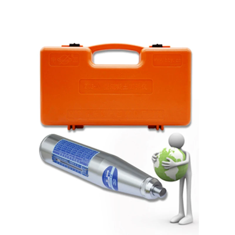 

Portable Concrete Rebound Hammer NDT Tester Meter Gauge ZC3-A Resiliometer