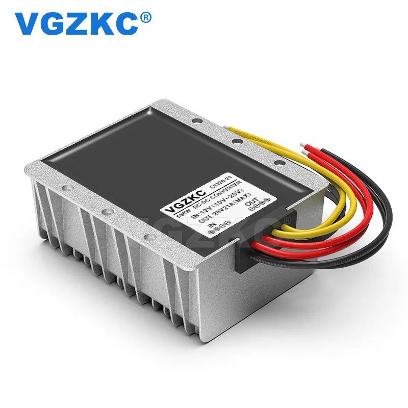 

VGZKC 12V to 28V 21A DC Power Boost Module 12V to 28V Car Power Booster