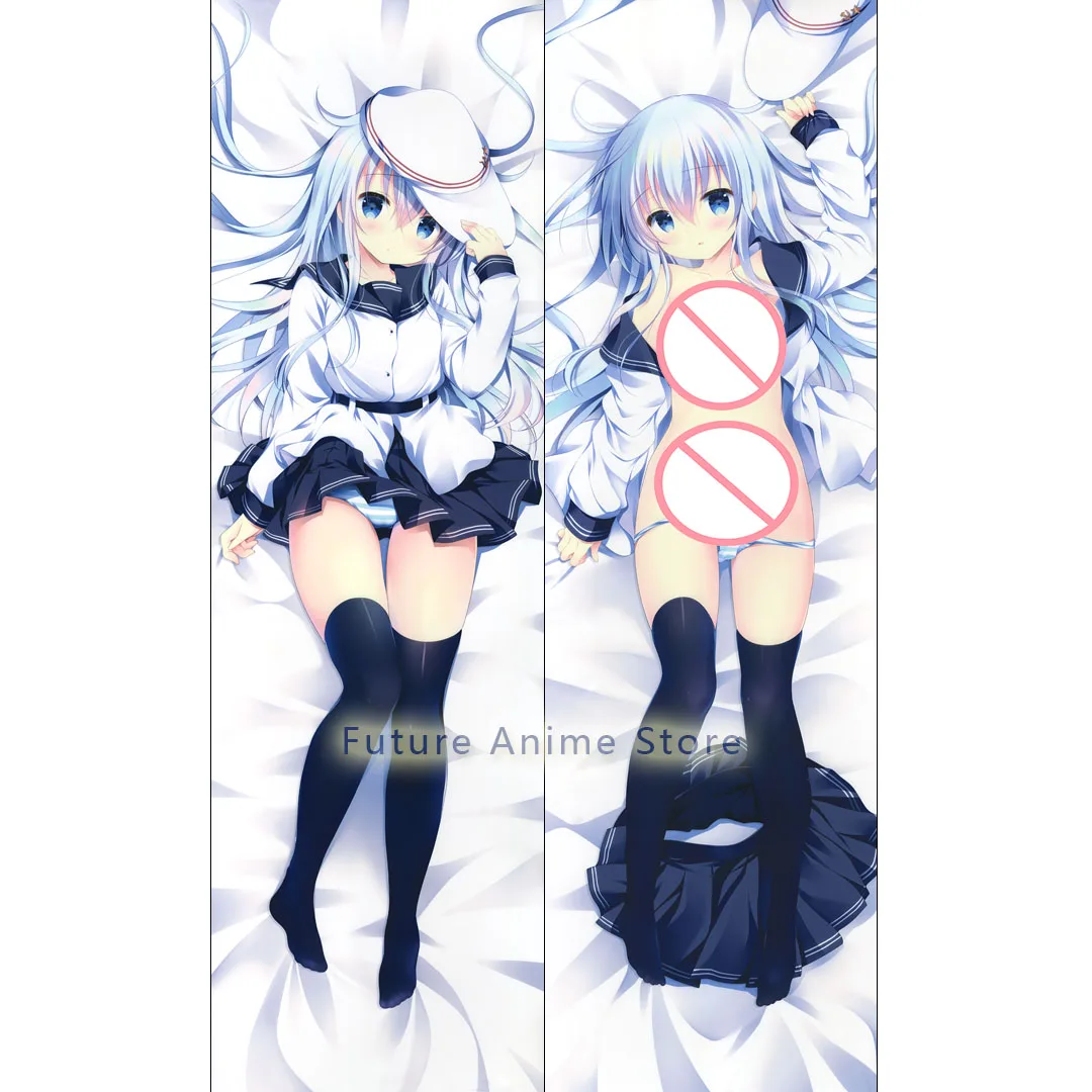 

Dakimakura Hibiki Kantai Collection Anime Double-sided Print Life-size Body Pillow Case