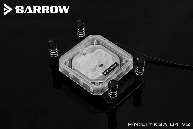Курган LTYK3A-04-V2, для RyzenAMD/AM4/AM3 cpu водяные блоки, LRC RGB v2 акриловый блок водяного охлаждения с кулером для процессора радиатор