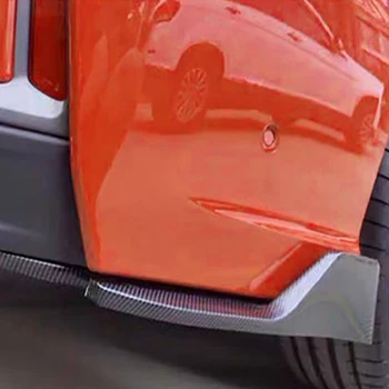 

Carbon Fiber Car Bumper Spoiler Rear Lip Angle Splitter Diffuser Winglet Wings Modified Anti-shock Car Body Side Skirt