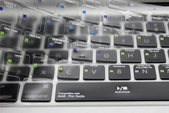 

HRH Avid Pro Tools Shortcut Hot Key Functional TPU Backlight Keyboard Cover Skin Protector For Macbook Pro Air 13 15 17 USA