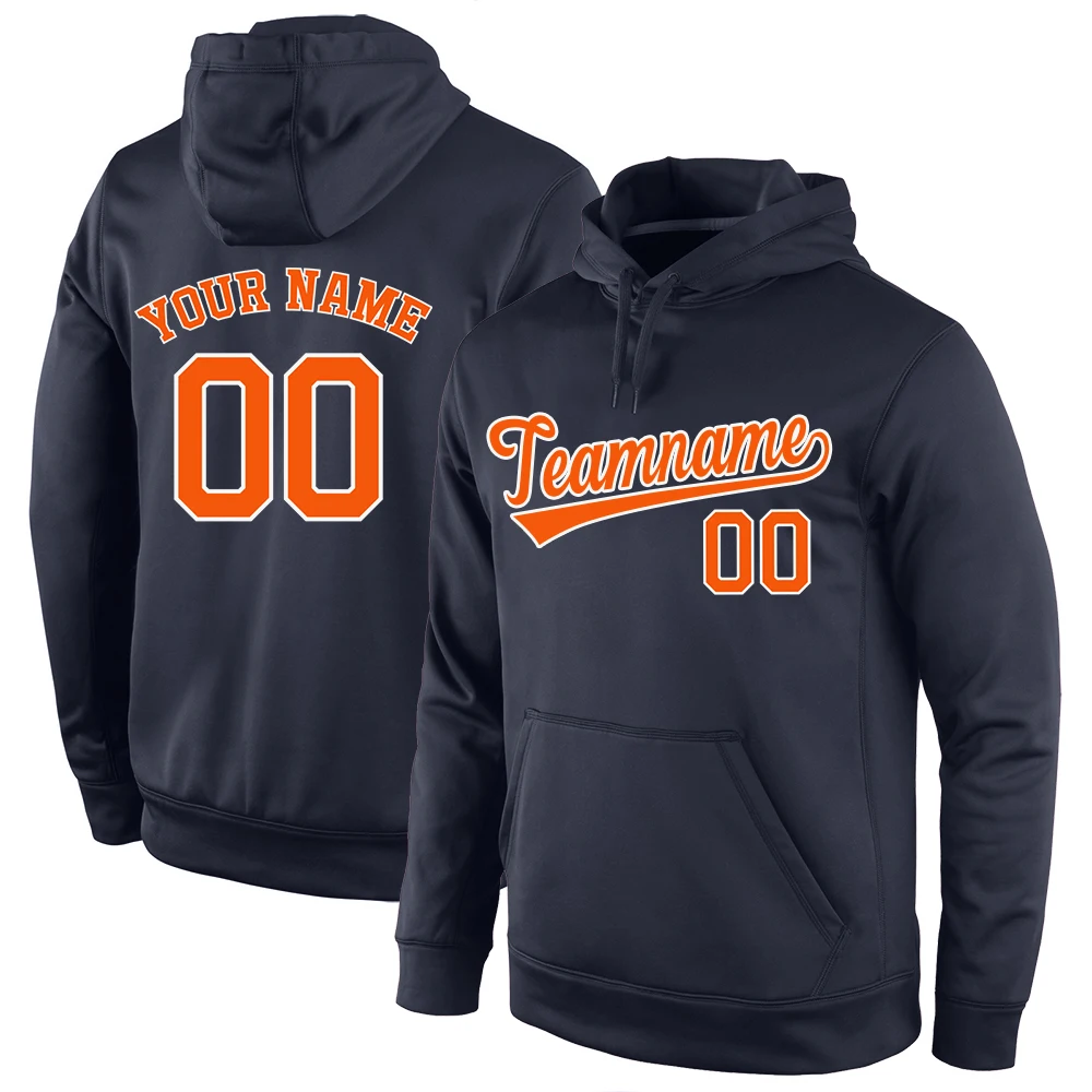 Men Hoodies Print Team Name & Number Design Personalized Pullover Casual Sports Wear