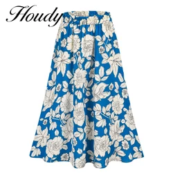 Summer Floral Print Boho Sexy Mini Skirt Women Bandage Fashion High Waist Frills Short Skirt For Women Plus Size Pleated Skirts
