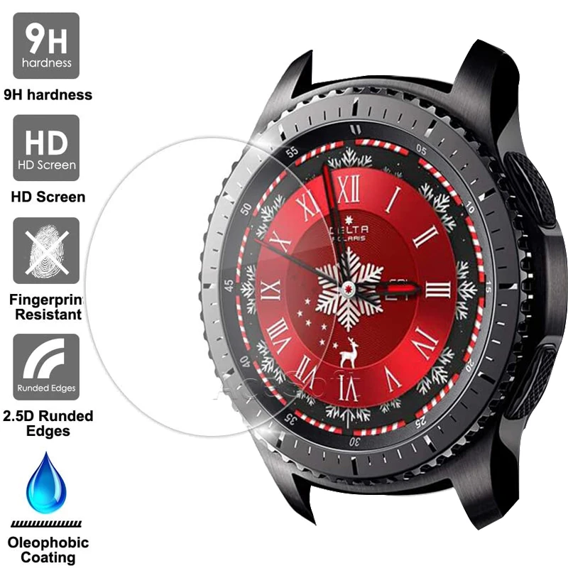 Закаленное стекло для Samsung Galaxy 46 мм 42 защитная пленка 9H смарт-часов Gear S3 Active 2 40 44 |
