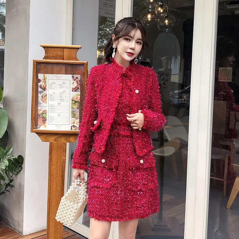 Твид Красный Купить