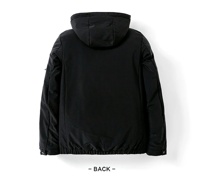 SEMIR, зимняя новинка, хлопковая куртка для мужчин, корейский бизнес, красивый, ветровка, теплое хлопковое пальто, куртка с капюшоном для мужчин