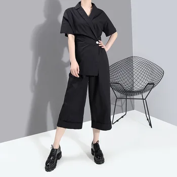 

Casual Wide-Leg Jumpsuit Q158