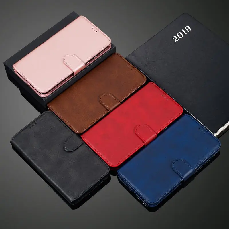 Чехол для Huawei P Smart 2021 чехол S Z Psmart 2019 Роскошный кожаный флип кошелек телефона