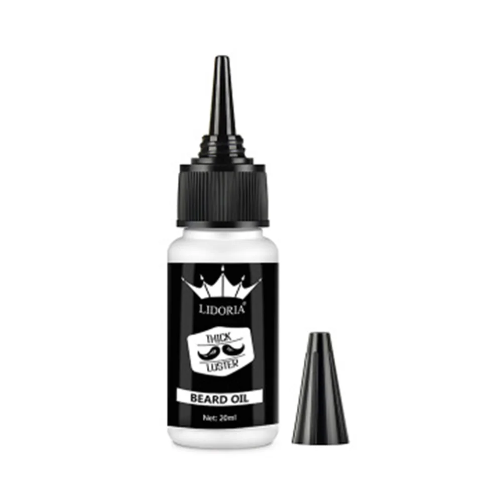Fashion Beard Growth Fluid Natural Men Moisturize 20ml Moustache Wax Hair Cream Beauty Health Beard Growth Essence for LIDORIA