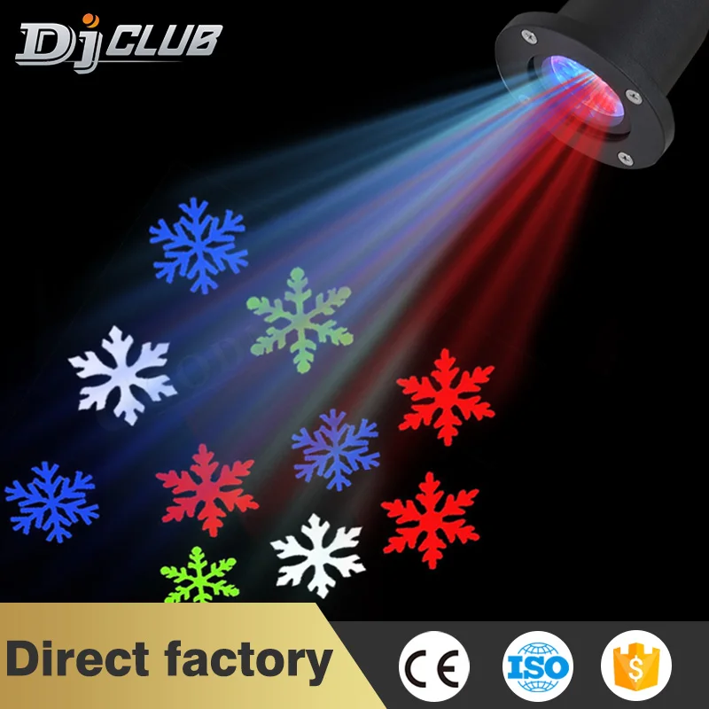 

Dj Lights Led Sparkling Projection Light Outdoor Led Christmas Lights Quad Projector Christmas Star With Snowfall