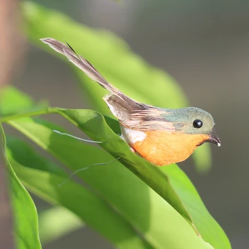 

Mini Robin bird Artificial Parties Celebration Home Christmas Decoration