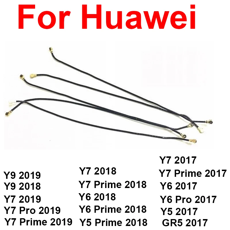 Коаксиальный разъем Wifi сигнальная Антенна гибкий кабель для HuaWei Y9 Y7 Y6 Pro Y5 Prime 2019