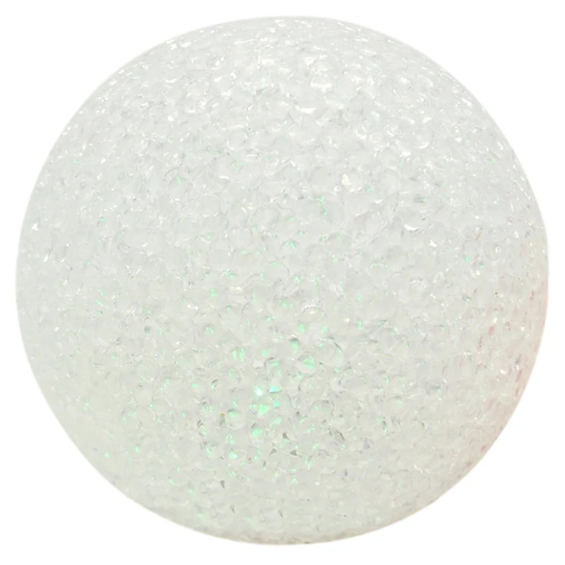 

7 Colors Changing Crystal Ball LED Night Light Decoration Candle Lamp Nightlight,10cm