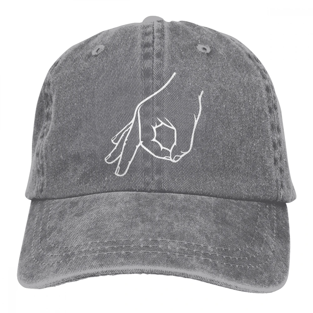 Cirecle игра ручной Casquette темно-синий унисекс Мужские Женские джинсовые бейсболка с ремешком кепки Регулируемый Гольф папа шляпа