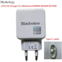 AVY-Cable USB tipo C para cargador de viaje, enchufe europeo para Blackview BV8000 Pro, Original, para BV7000, BV6100, BV8000 Pro
