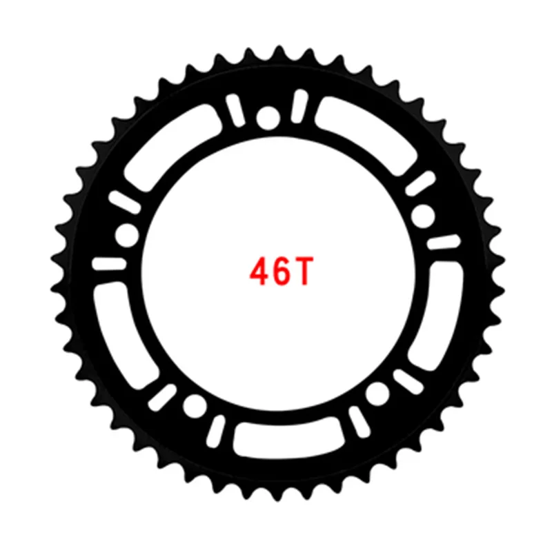 Bike Chainring Single Speed Fixed Gear Road Bike Track Folding Bicycle 130 BCD Fixie  39/44/46T/48T/53T 1/2X1/8