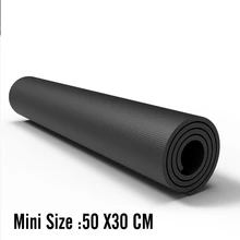 50X30X10 мм Нескользящие коврики для йоги для фитнеса безвкусная Гимнастика-Пилатес Упражнения утолщение Фитнес спортивная защита мини размер NBR коврики