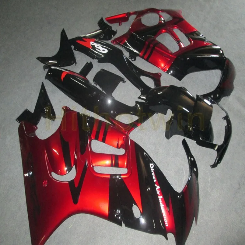 Custom motorcycle cowl for CBR600F3 1997-1998 ABS plastic Fairing Injection mold red black | Автомобили и мотоциклы