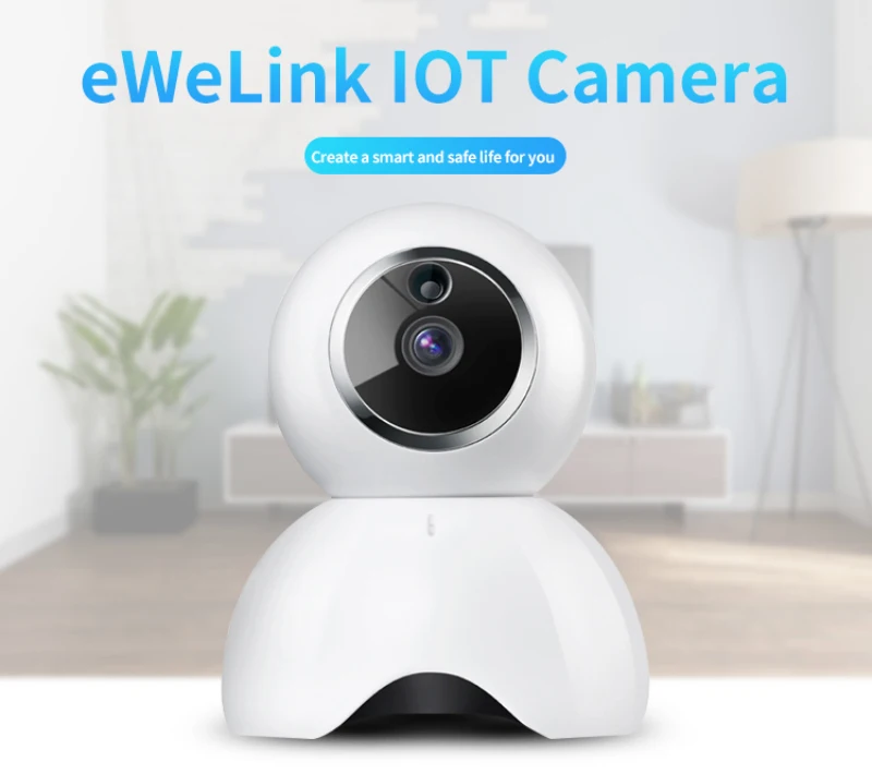 EWeLink APP Camera Smart IOT HD Reomotely просмотр 720P один миллион пикселей Смарт ip камера