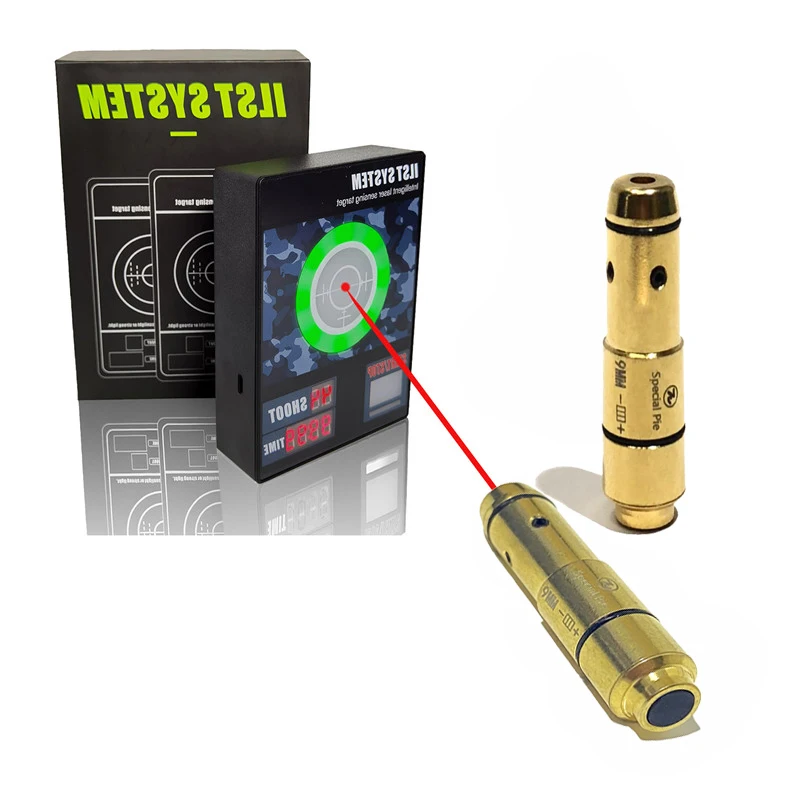9*19mm Laser Training Bullet Trainer Cartridge for Glock 17 Dry Fire Training Shooting Simulation Tactical Collimator Red Dot