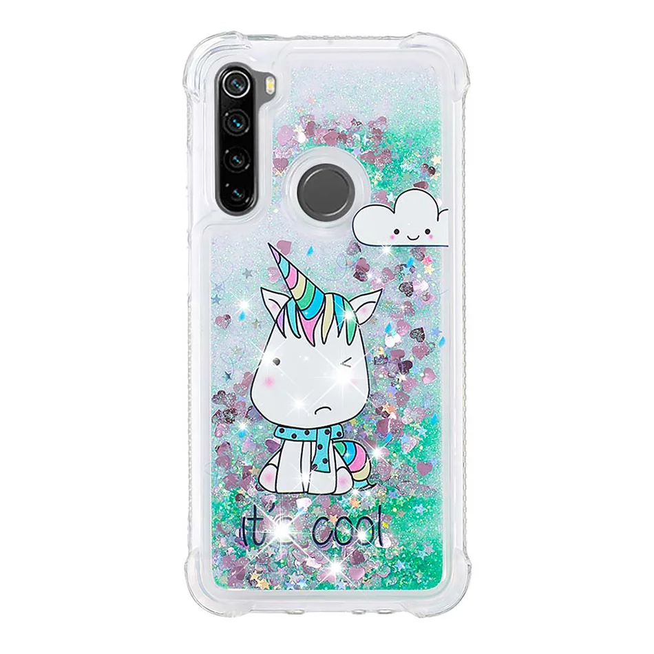 Little Monster Чехол с блестками и жидким зыбучим песком для Red mi Note 8 Pro 5A Prime 4 4X K20 Pro 7A 6 6A 5 Plus 4A S2 чехол для Xiaomi mi A2 Lite - Цвет: Little Monster