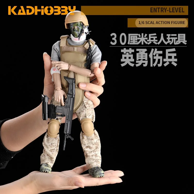 

Factory Supply of Goods Creative-1/6 Soldier Nb03 Gun Toy Set 30 Cm Joints Military Model Soldier