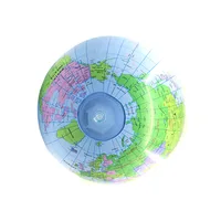 New Product 30cm PVC Inflatable Beach Ball English Version Earth Pattern Summer Outdoor Beach Swimming Toy Q2 2