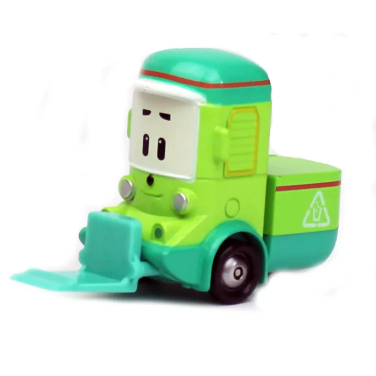 051 25 same picture Купить 3 получить 5% Robocar Poli Фигурки детские игрушки Робот Поли Рой Хейли Аниме Металл Фигурку Игрушечный автомобиль для детей Подарок на день рождения - Цвет: 051 25 same picture