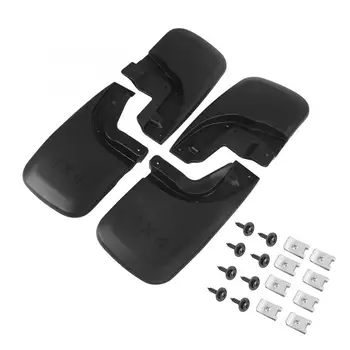 

4x Front & Rear Mud Flaps Splash Guards Mudguards Fender For Toyota Tacoma 05-15