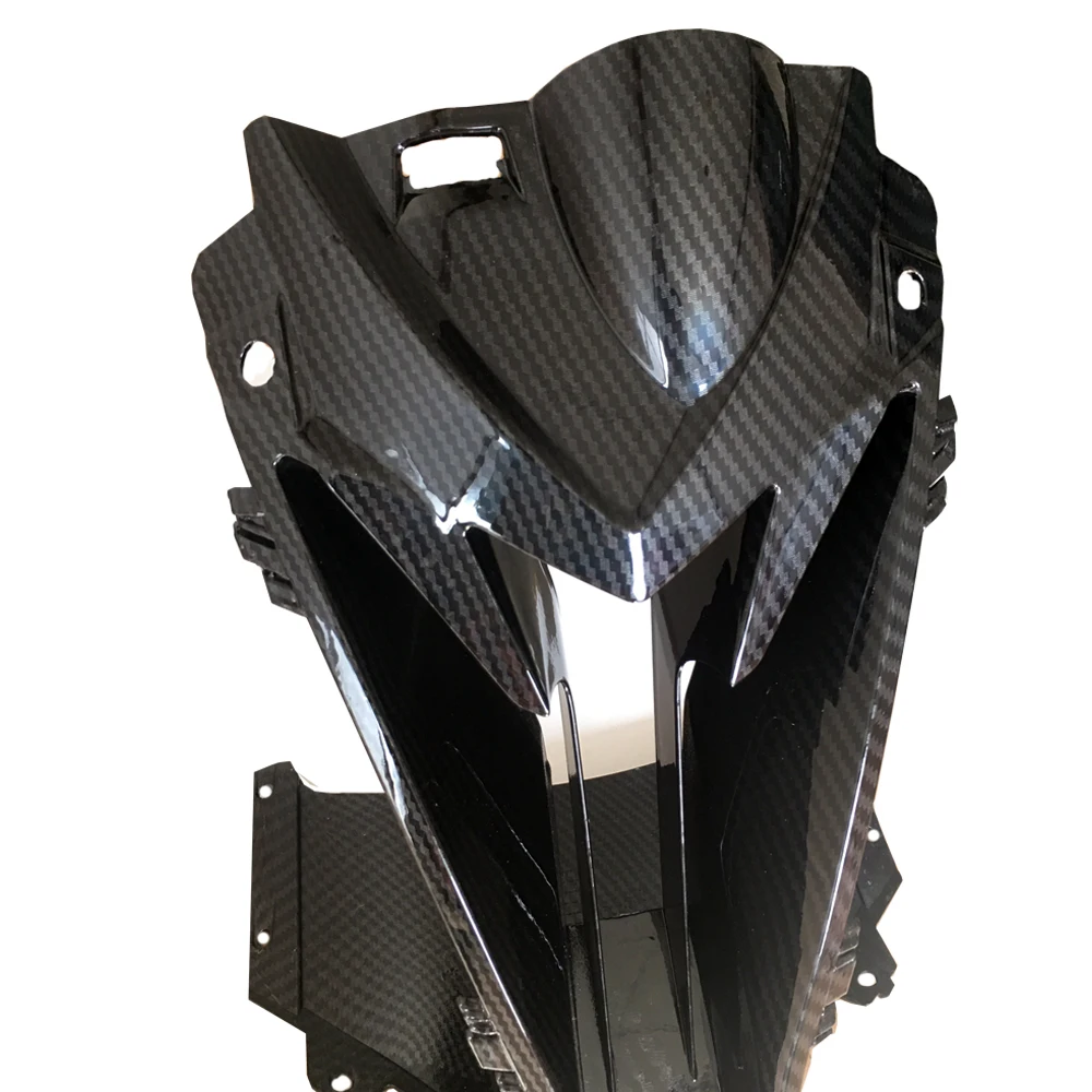Для S1000rr Передняя головка носа Cowl воздухозаборник углеродного Цвета ABS пластик