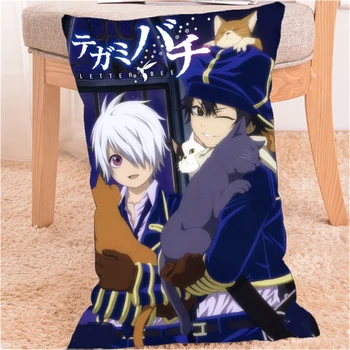 

Anime Dakimakura Pillow Cse Tegami Bachi: Letter Bee Seeing Lag Cover 60x40cm Home Decoration Pillowcases Printed