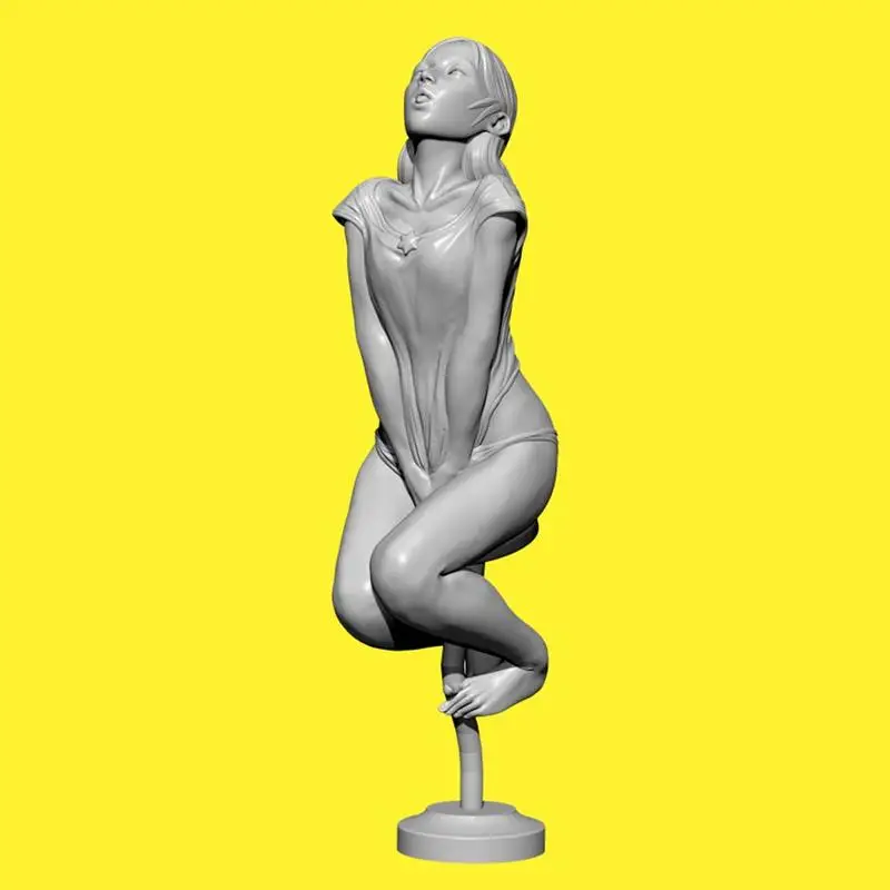 YUFAN 1/35 озорная девушка серия dream Girl солдат из смолы 5 см самособранная статическая эпоксидная смола модель игрушки TD-201978