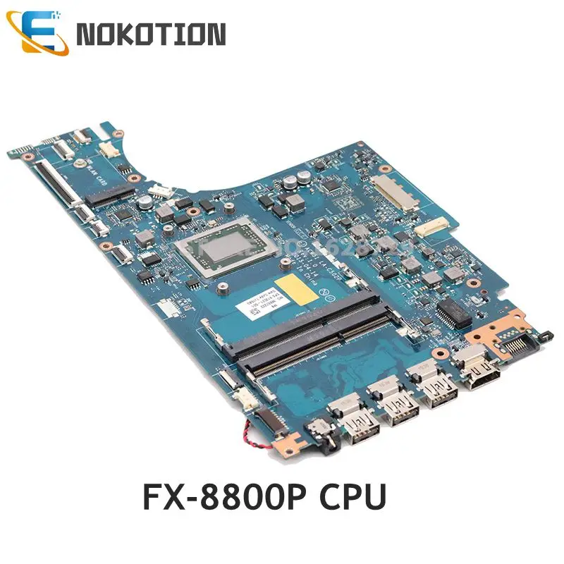Материнская плата NOKOTION для ноутбука HP Envy 813021 501 001 601 15 z ач пк ACW51 с цп 1 5 10