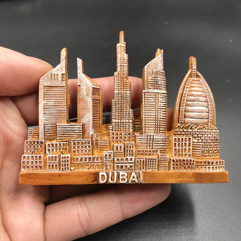 Наклейка для холодильника из Дубая панорамная 3d наклейка магнитная смола