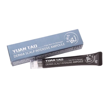 

20ml Hair Growth Serum Derma Scalp Intensive Ampoule Triple Roll Massager Fast Regrow Hair Line Anti Hair Loss Essence