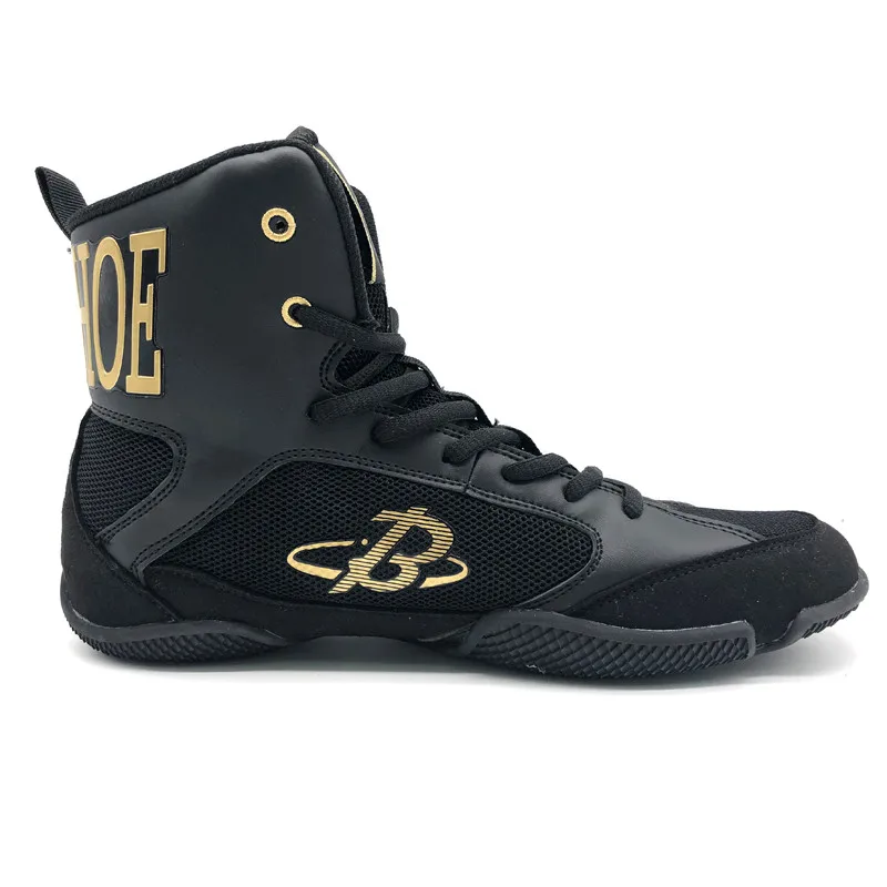 Высококачественные борцовские ботинки для мужчин, тренировочная обувь, профессиональная боксерская обувь, кожаные женские борцовские Костюмные ботинки, борцовские ботинки