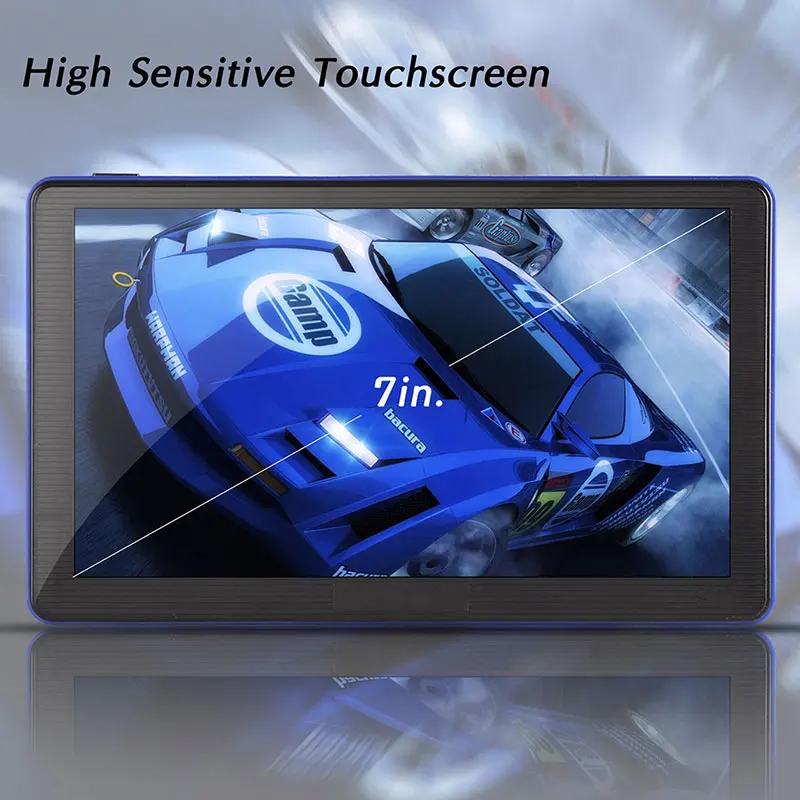  Vehemo 256MB + 8G Auto GPS Navigation HD GPS Navigator Rede Anerkennung Freies Karte für Lkw GPS Na