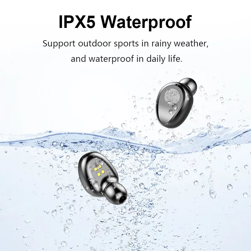 Mini TWS Wireless Earphones Bluetooth Earphones Sport 5 0 TWS Headset with Mic Earpiece for Iphone Xiaomi Samsung Huawei Oppo