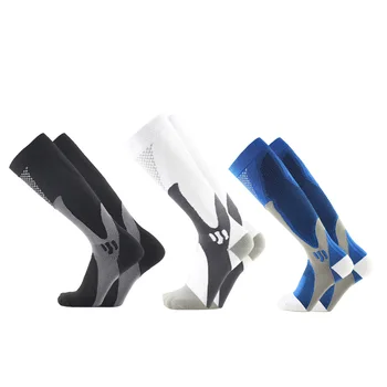

3 Pairs Men Women's Socks Cycling Running Football Training Sport Socks Nursing Performance Socks Unisex Compression Socks